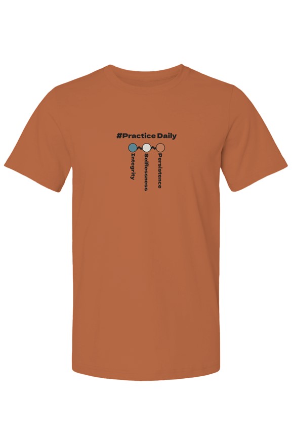 Three Principles tee — front